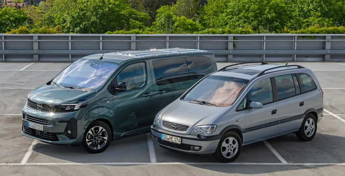 25 лет со дня мировой премьеры Opel Zafira